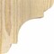 Ekena Millwork New Brighton Rough Sawn Corbel, Douglas Fir, 6"W x 6"D x 6"H COR06X06X06NEB00RDF - alternate 4